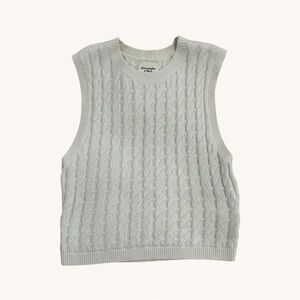 Abercrombie Cable Knit Sweater Vest